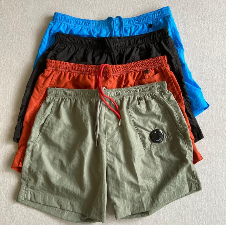 

Zoestreet CP Swim Shorts Men Company Summer Trunks Desinger Swimwear, Army green