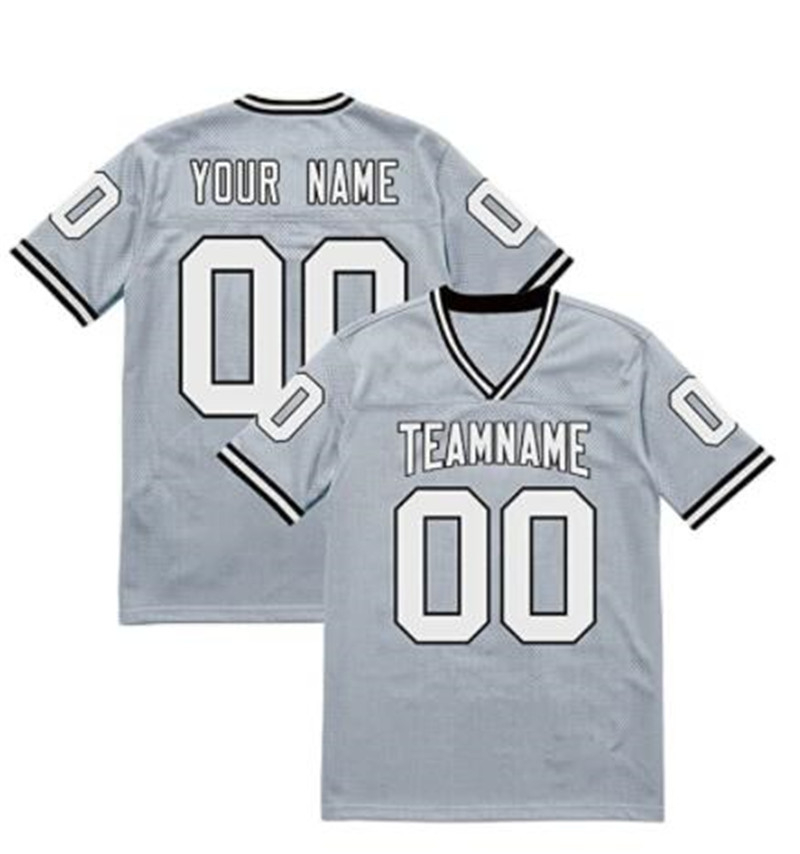 

Custom Football Jersey Florida Atlanta Charlotte Size S-3XL Any Name And Number Contact To Customer Service