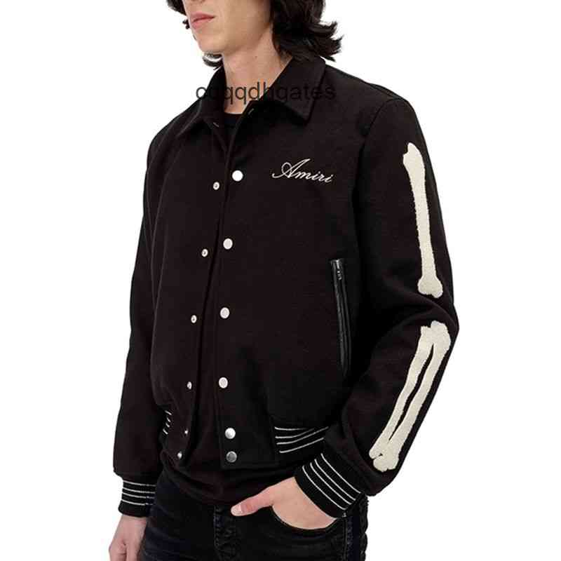 

2021 luxurys designers amiro Amir i 2021 new designers European and American fashion 20fw Amiry embroidered pilot jacket men's and women's c, Black