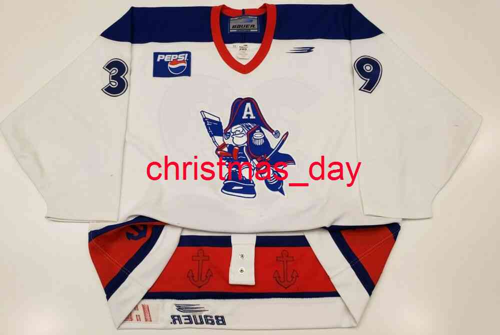 

Milwaukee Admirals Vintage Bauer Jersey white IHL Stitch customize any name number hockey jersey XS-6XL
