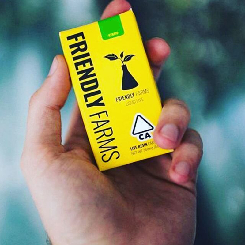 

Friendly Farms FF Live Resin Carts Ceramic Vape Cartridges Alien True Full 0.8ml 1.0ml 510 Thread Atomizers With Packages