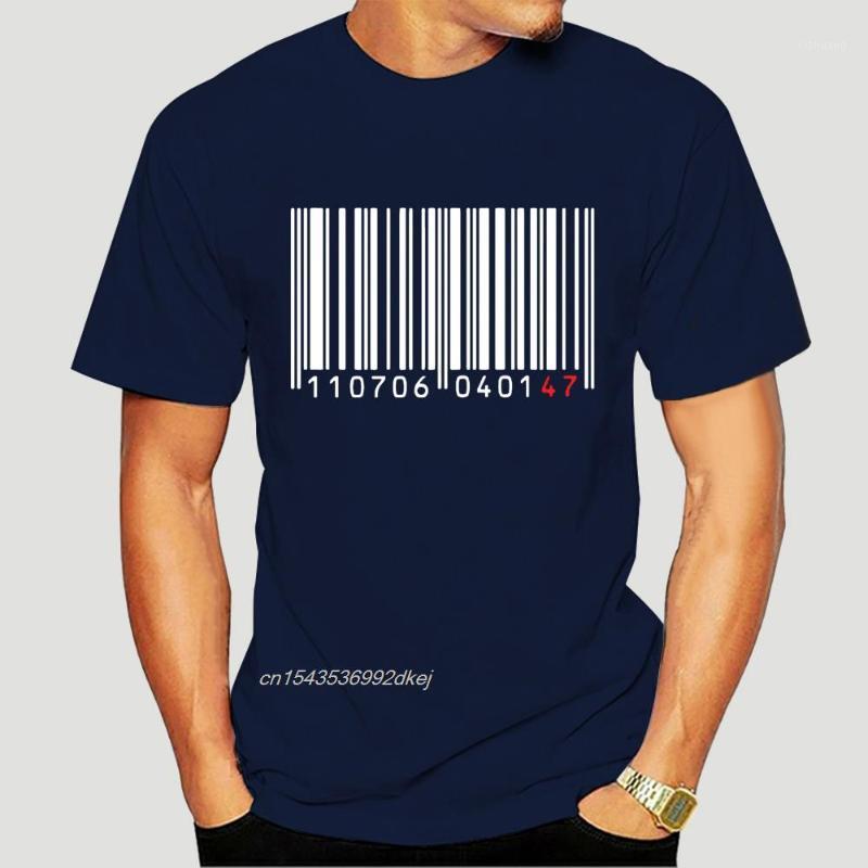 

Men's T-Shirts HITMAN Agent 47 Barcode T Shirt Hit Man Game 2877D, No printing