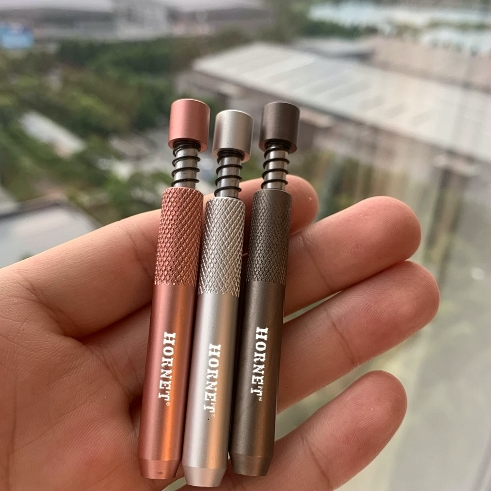 

Smoking Metal Pipe One Hitter 78MM Aluminum SmokPipe Cigarette Dugout Tobacco Herb Pipes Accessories