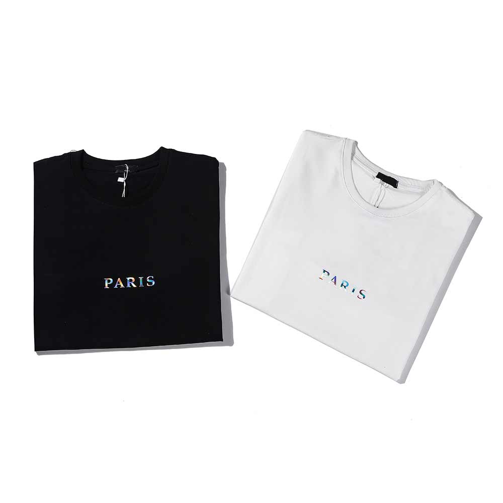 

T Shirts High-quality factory direct sales brand designer short-sleeved fashion bear print men's and women's T-shirt casual outdoo, White;black