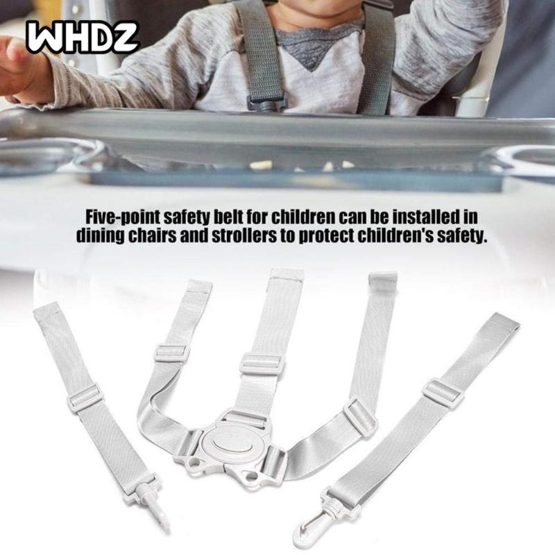 

Stroller Parts & Accessories Baby Universal 5 Point Harness High Chair Straps Seat Belt For Pram Buggy