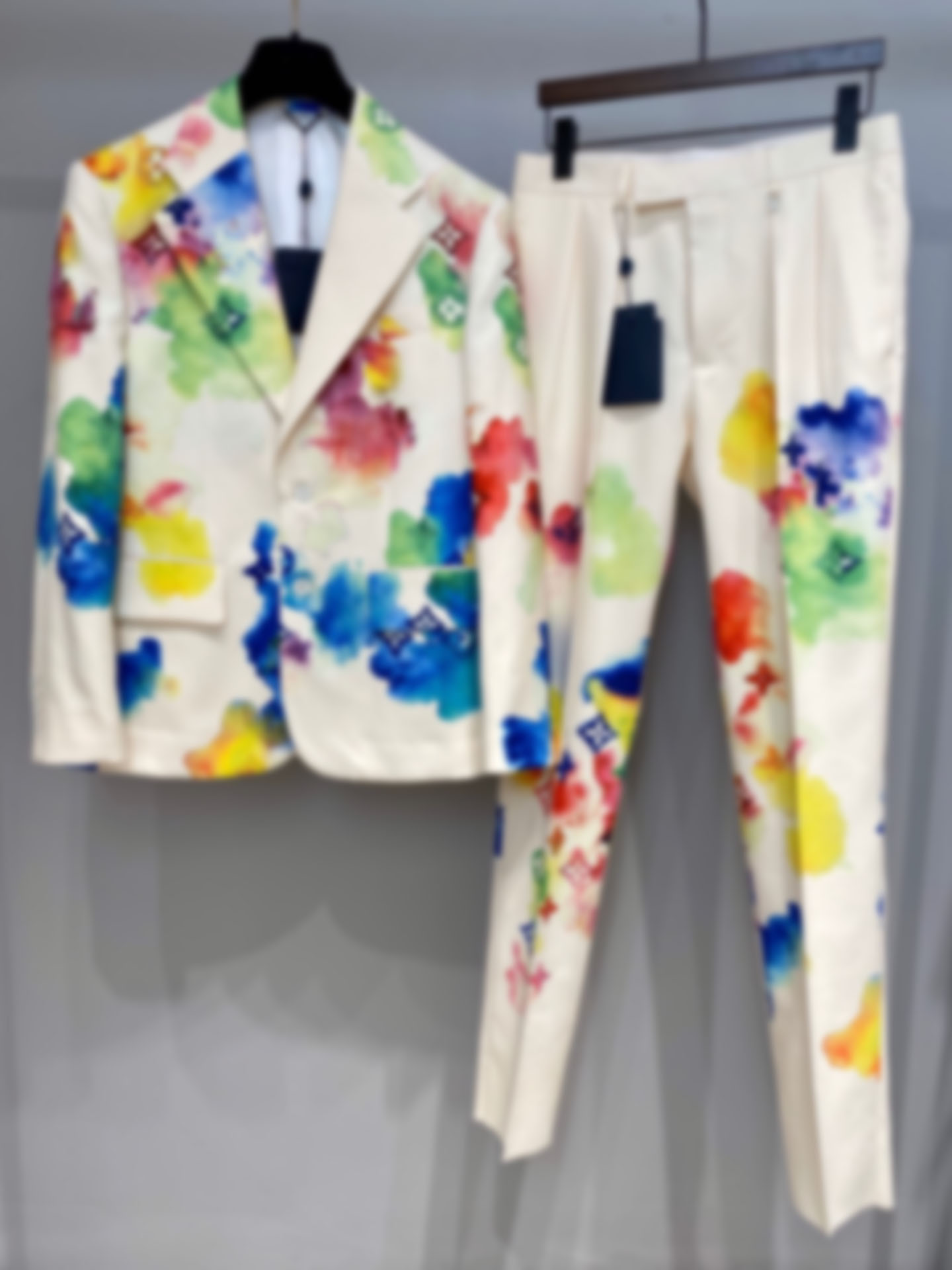 

21ss lastest euro size men offically colorful suit jacket and pants, Customize