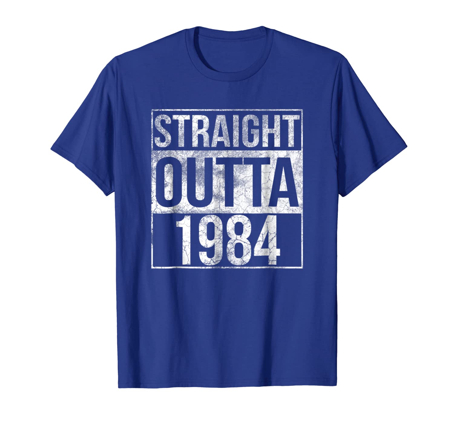

Straight Outta 1984 Shirt 34th Birthday Shirt, White;black