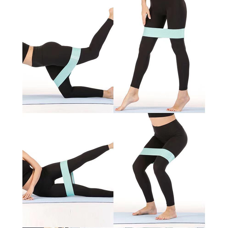 

Gym Yoga Fabric Stretch Exercise Fitness Hip Resistance Bands 3PCS/set, Multi-color