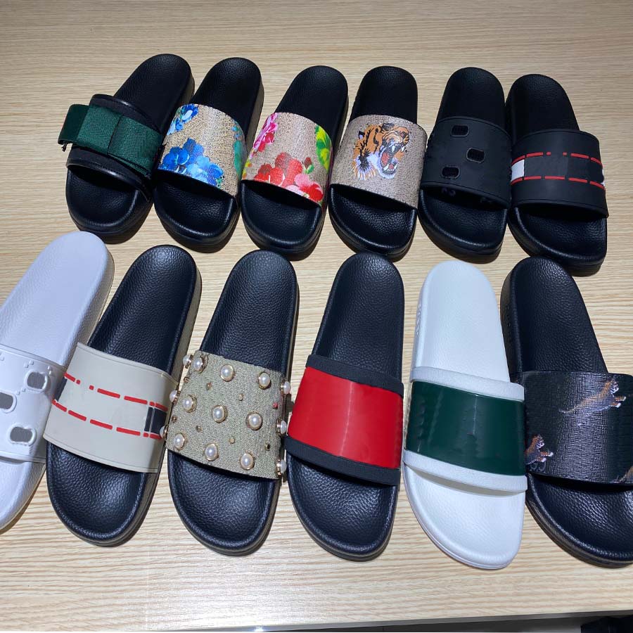 

Slides Sandals Man Woman Slipper Gear bottoms Flip Flops Casual Shoes Sneakers Espadrilles Heel With Box High Quality, #16