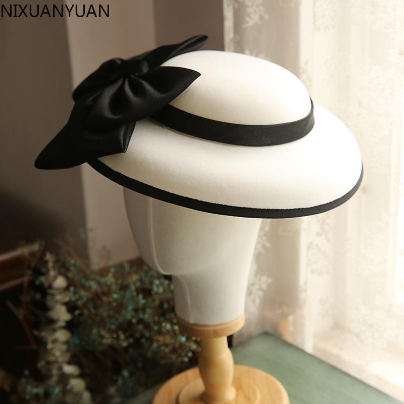 

Headpieces Wholesale Women Fascinator Hat Cocktail Wedding Party Church Headpiece Fashion Headwear Formal Flower Hair Accessories