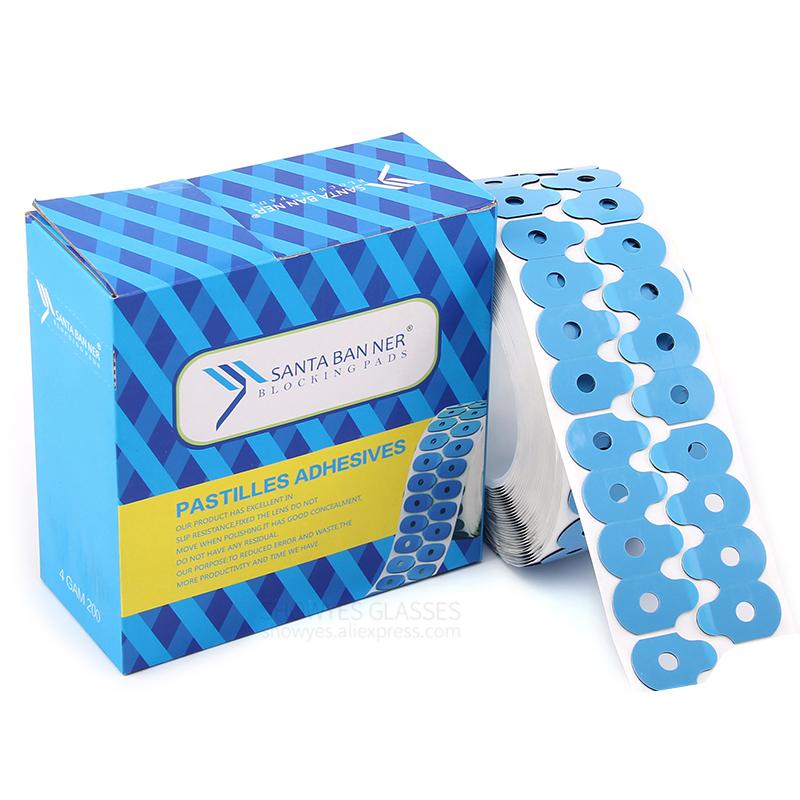 

Other Fashion Accessories (1000pcs/Roll)Eyeglass Lens Blocking Pads Protecting Lenses Double-sided Posted Glue Sticker Processing Pastilles