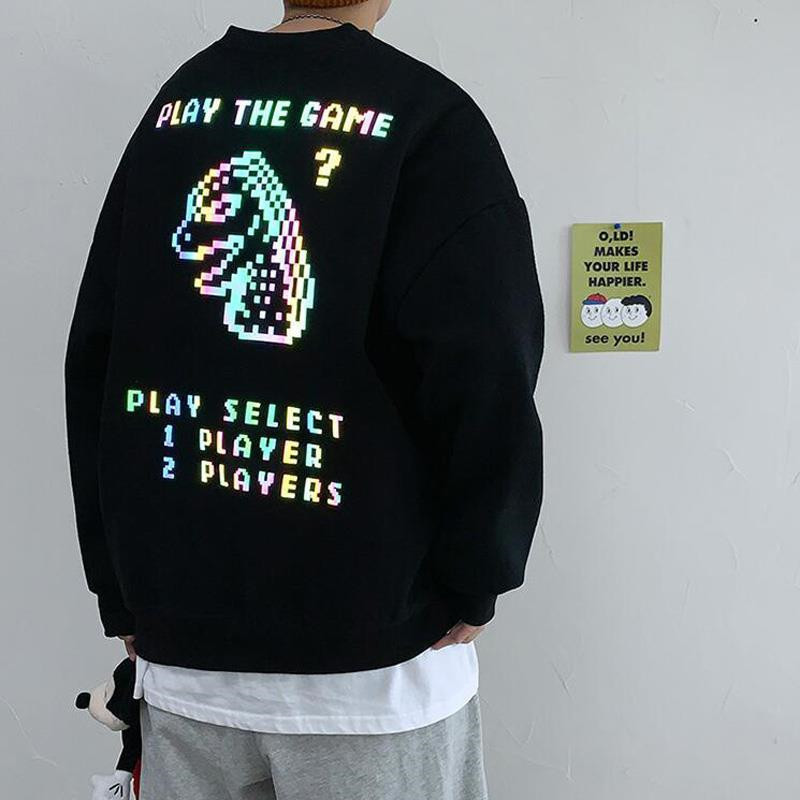

2021 New Black Hoodie Men Cool Dragon Long Sleeve Pullover Harajuku Tops Streetwear Male Autumn Hoody O-neck Sweatshirt 70am