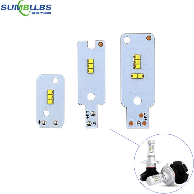 

Bulbs 2pcs/lot LED ZES Chip For X3 Car Headlight H1 H4 H7 H3 880 9005 9006 H11 H13 9004 9007 Auto Headlamp Accessory