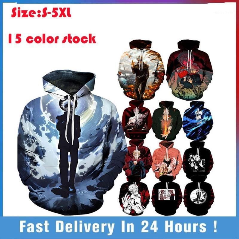 

Men's Hoodies & Sweatshirts Anime Jujutsu Kaisen Gojo Satoru 3D Printed Unisex Harajuku Sweatshirt Character Pullover For Men And Women., Gold