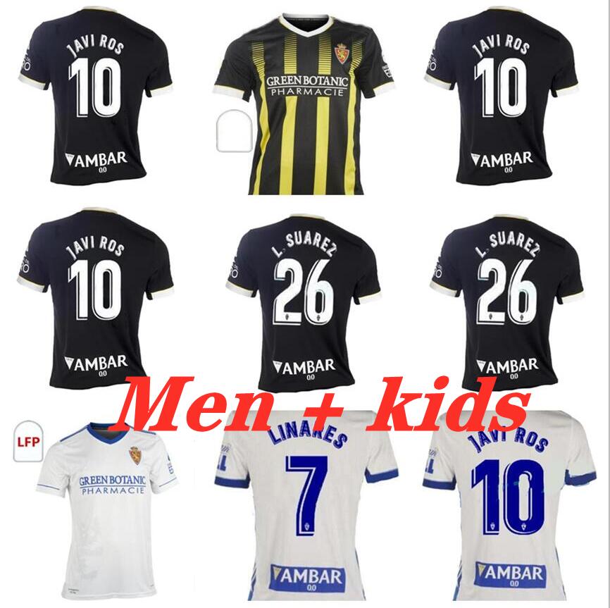 

Men kids kit 2021 2022 Real Zaragoza FRAN GAMEZ Soccer jersey 21 22 ZAPATER Third VAZQUEZ POMBO SHINJI KAGAWA JAVI ROS L. SUAREZ Football shirts, Blue