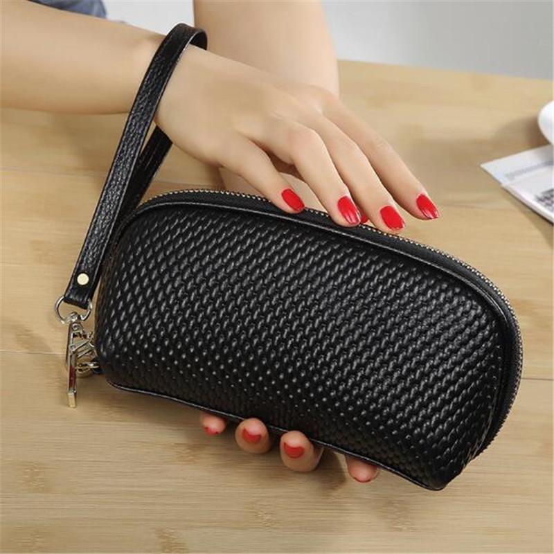 

Women Genuine Leather Cosmetic Bag For Women 2021 Actor makeup Clutch cell phone Bag leather Professional organizer Bags, B01