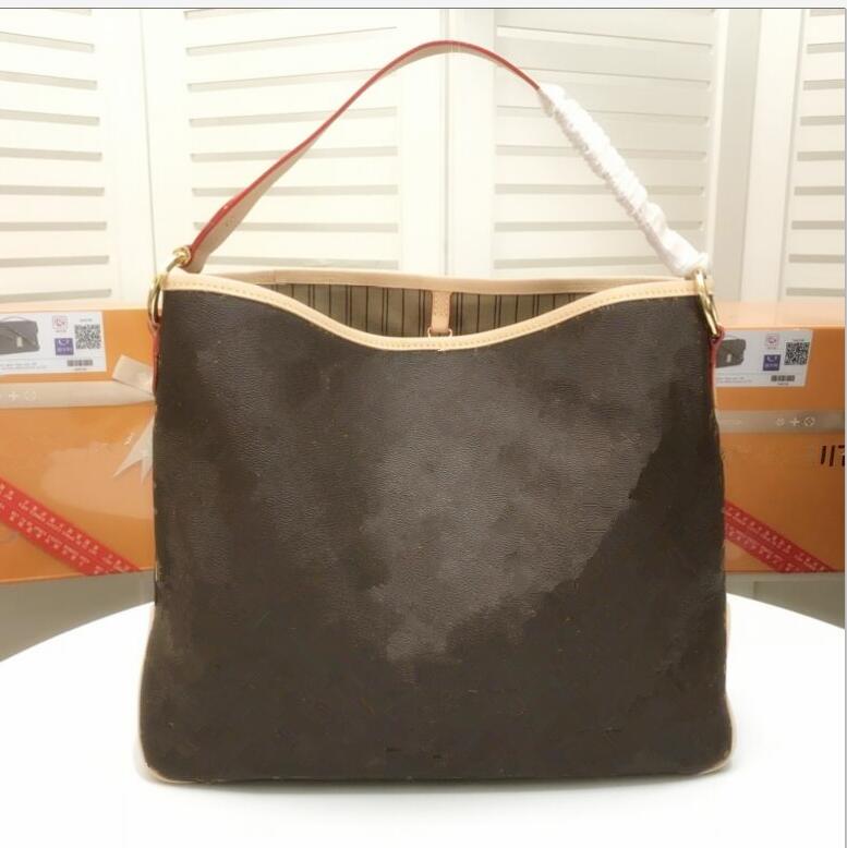 

Luxury Brand Printing Emmer Tas Digner Women Shoulder Bag High Quality Leather Handbag Large Crossbody Bags Women Satchel Brown flowers