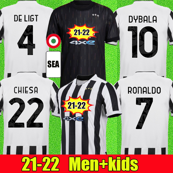 

Fans player version soccer jerseys 2021 2022 RONALDO DYBALA MORATA CHIESA McKENNIE juventus football kit shirt 21 22 JUVE Men + Kids fourth 4th, 20/21 third