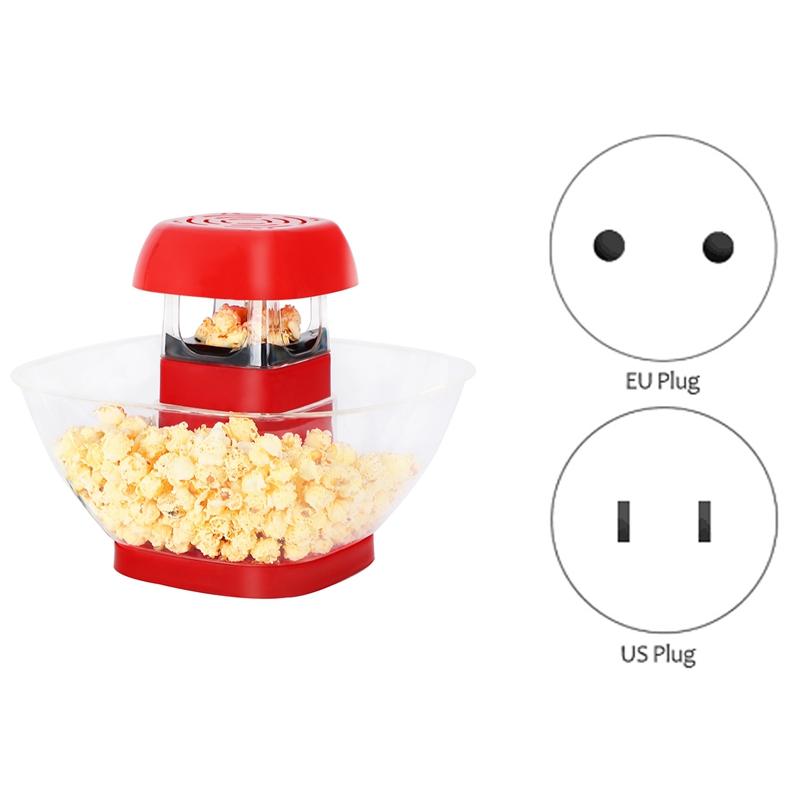 

Popcorn Maker Home Machine, Maker,Electric Stirring With Quick-Heat Technology,Oil-Free Air Corn Machine