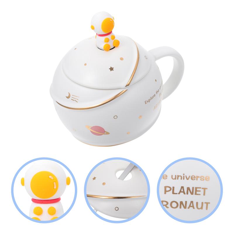 

Mugs 1set Chic Planet Pattern Ceramic Cup Adorable Home Office Coffee Mug
