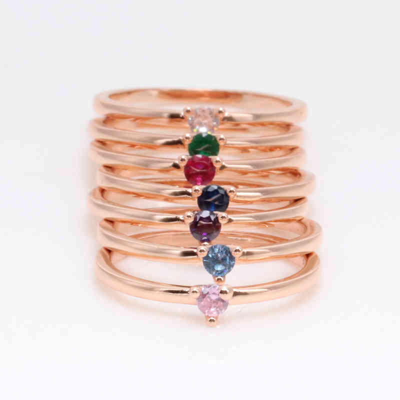 

Hot Selling Pandora2022 Ins New Pan Family's New Rose Gold Single Stone Ring Is Simple and Fashionable, Small, Fresh and Multicolor Diamond Ring Is a Surprise Gift for