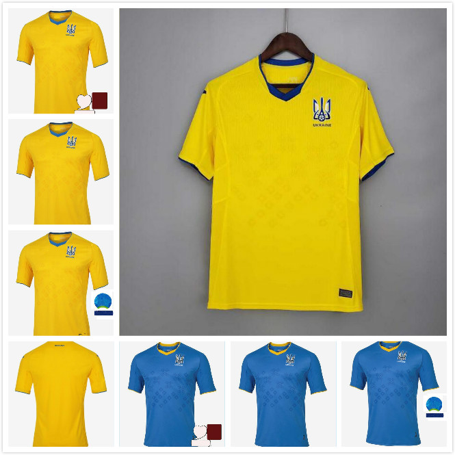 

2021 2022 Ukraine soccer jersey home YELLOW away 21 22 Vitaliy Mykolenko Oleksandr Zinchenko Ruslan Malinovskyi Viktor Tsygankov national team FOOTBALL SHIRTS