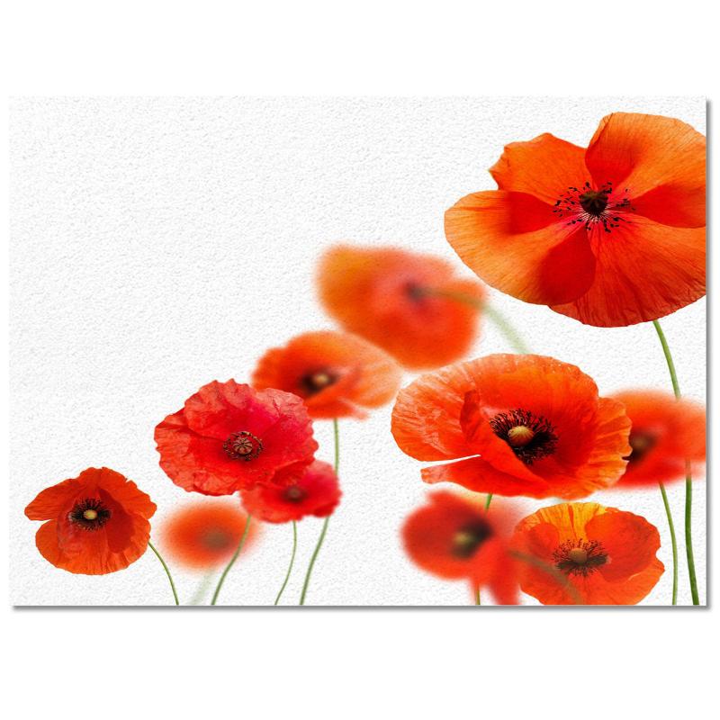 

Carpets Poppy Flower Cluster Blooming Bedroom Decoration Living Room Rug For Home Mat