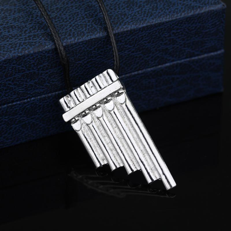 

Chains Fashion Jewelry Charm Necklaces Peter Pan Magic Flute Pendant Necklace For Men And Women