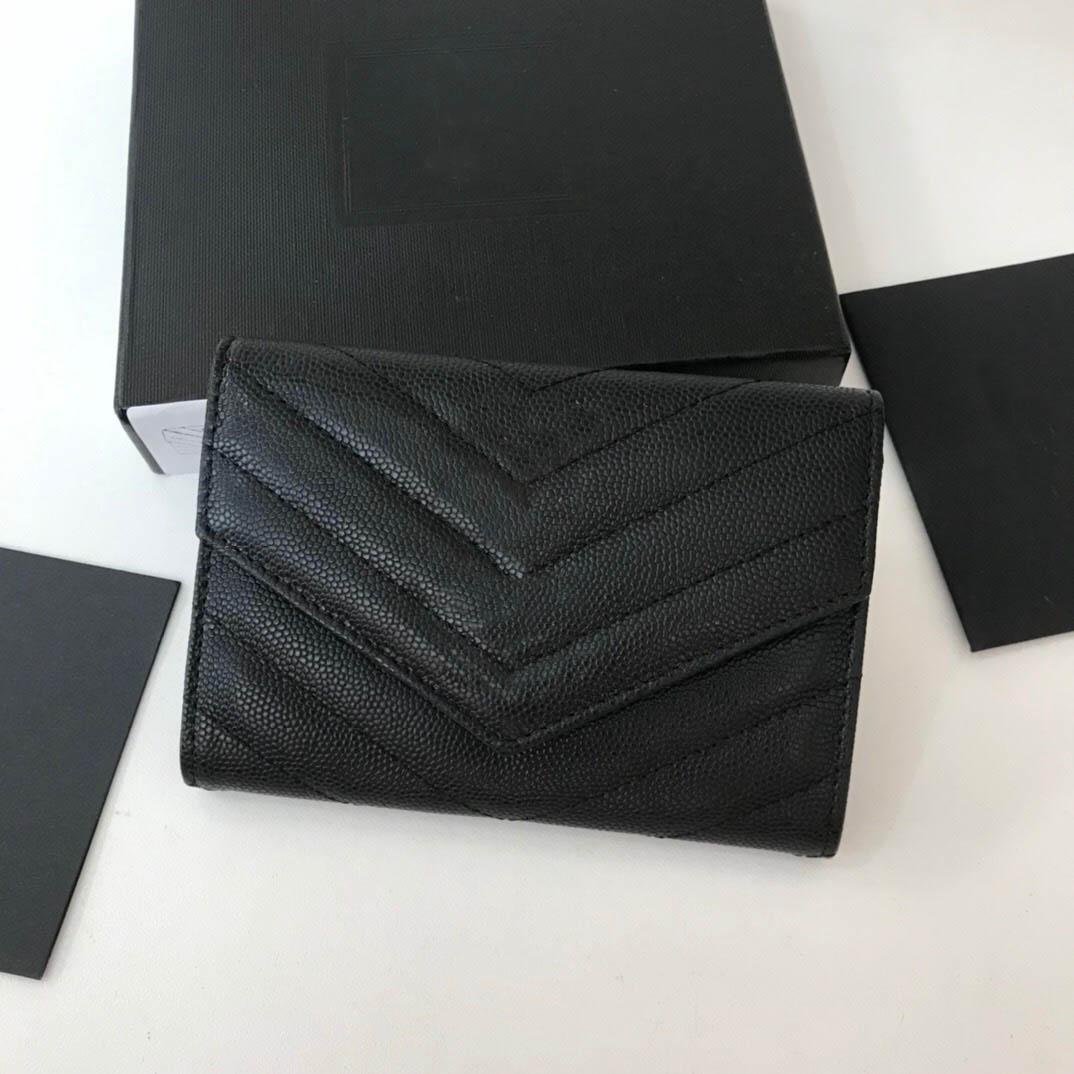 

Wallet Women Fashion Bags Purses Top Quality Classic Leather Luxurys Designer Money Bag Metal Hasp Card Holder Coin Purse Female Clutch Wallets 12cm With Box, Not for sale