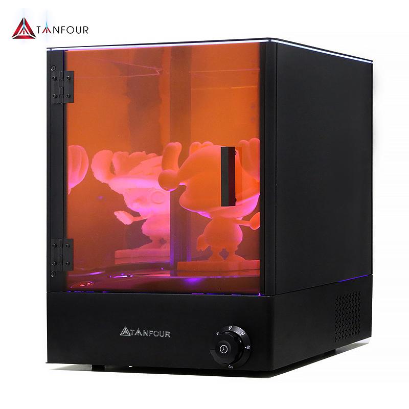 

Printers Tianfour G350 3D Printer Curing Machine 405nm Resin UV Box With Linght Drive Turntable For LCD DLP SLA Printed Model