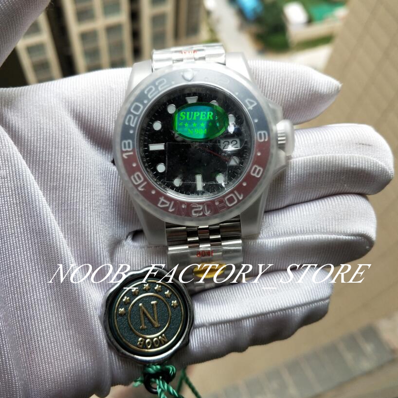 

Super factory Mens Watch Red Blue Ceramic Automatic Cal.3285 Movement Men 904L Steel Jubilee Bracelet Pepsi 126710 Master Dive Watches, 01