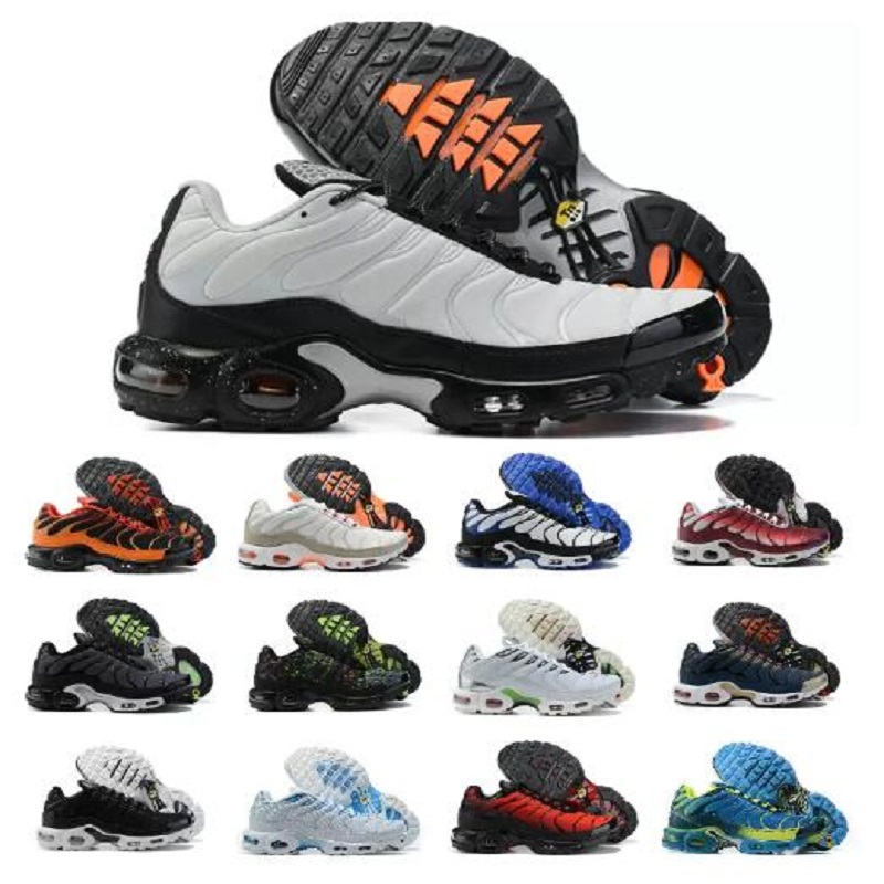 

2022 Plus Tn Running Shoes mens Hyper Blue Particle Grey Triple Black White Oreo Aqua Silver Atlanta Red Pink Pimento Bat men women Tns trainers OutdoorTns, # 30
