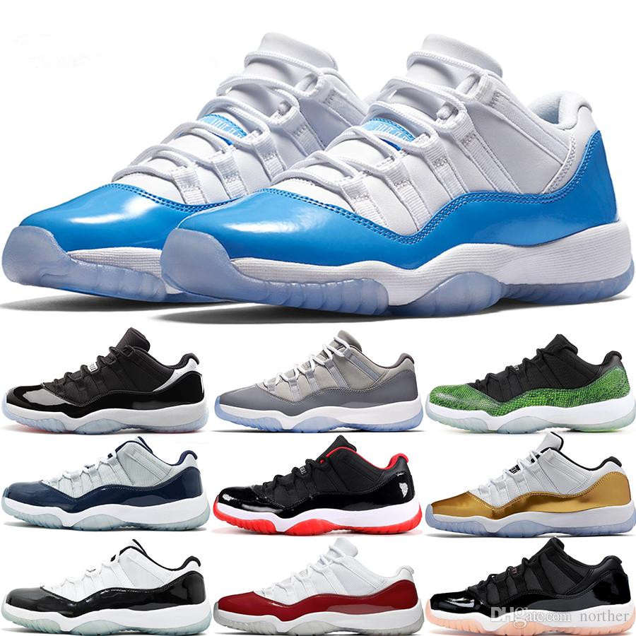 

Top quality Cheap Cap and Gown 11 XI 11s PRM Heiress Black Stingray Gym Red Chicago Midnight Navy Space Jams Shoes Men Designer, Box