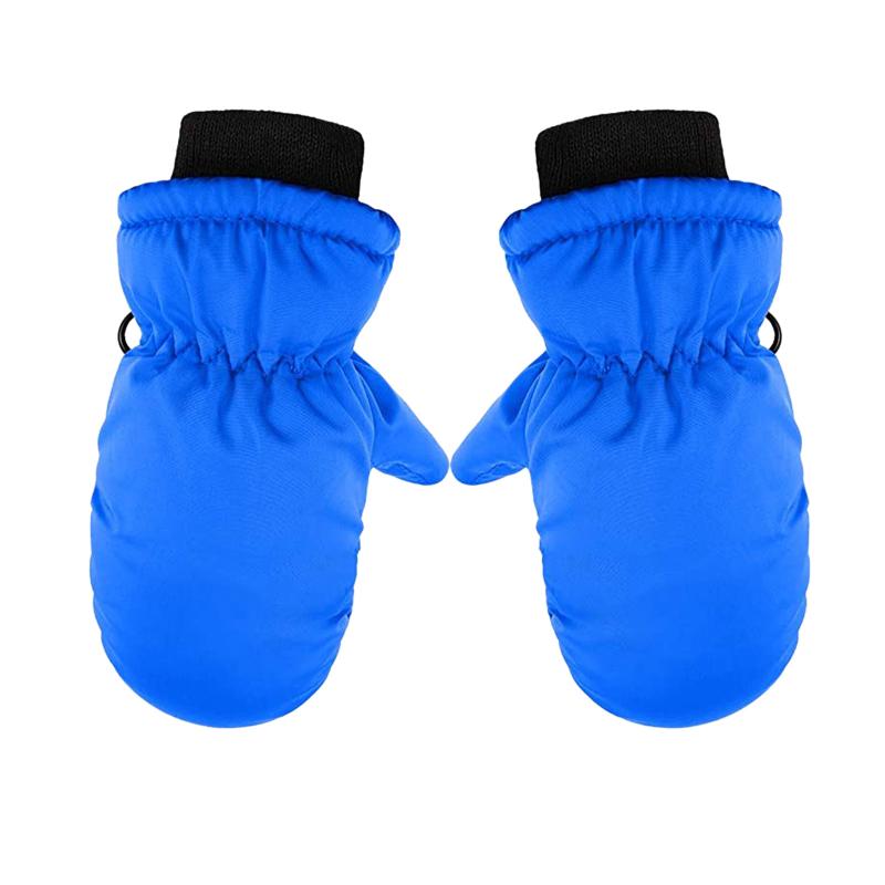 

Hair Accessories 1 Pairs Toddler Kids Baby Boys Girls Mittens Ski Gloves Waterproof Winter Warm Skiing Snow Children's, Black