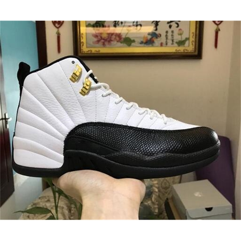 

[With Box]High Quality 12 jumpmanWool Men Basketball Shoes 12s Grey Black Man And Women 12s Sports Sneakers women running shoes for men 15