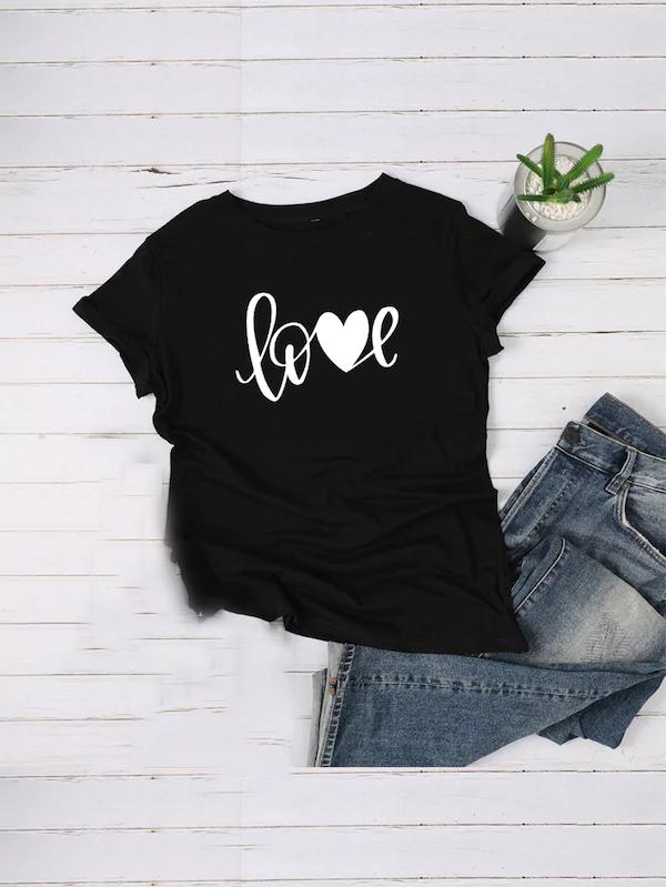 

Women' T-Shirt Summer Top Women Clothes 2021 Harajuku Tumblr T Shirt Aesthetic Streetwear Grunge Punk T-shirts Letter Print Tee Outfits 35N, 35n6-fstbk-