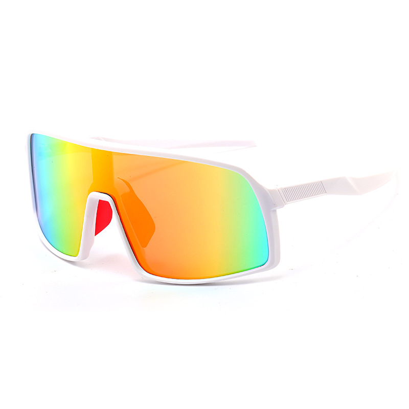 

Men's riding Sunglasses colorful Large Frame Sung lasses Women's outdoor sports glasses bicycle 8230 windproof Sunglasses