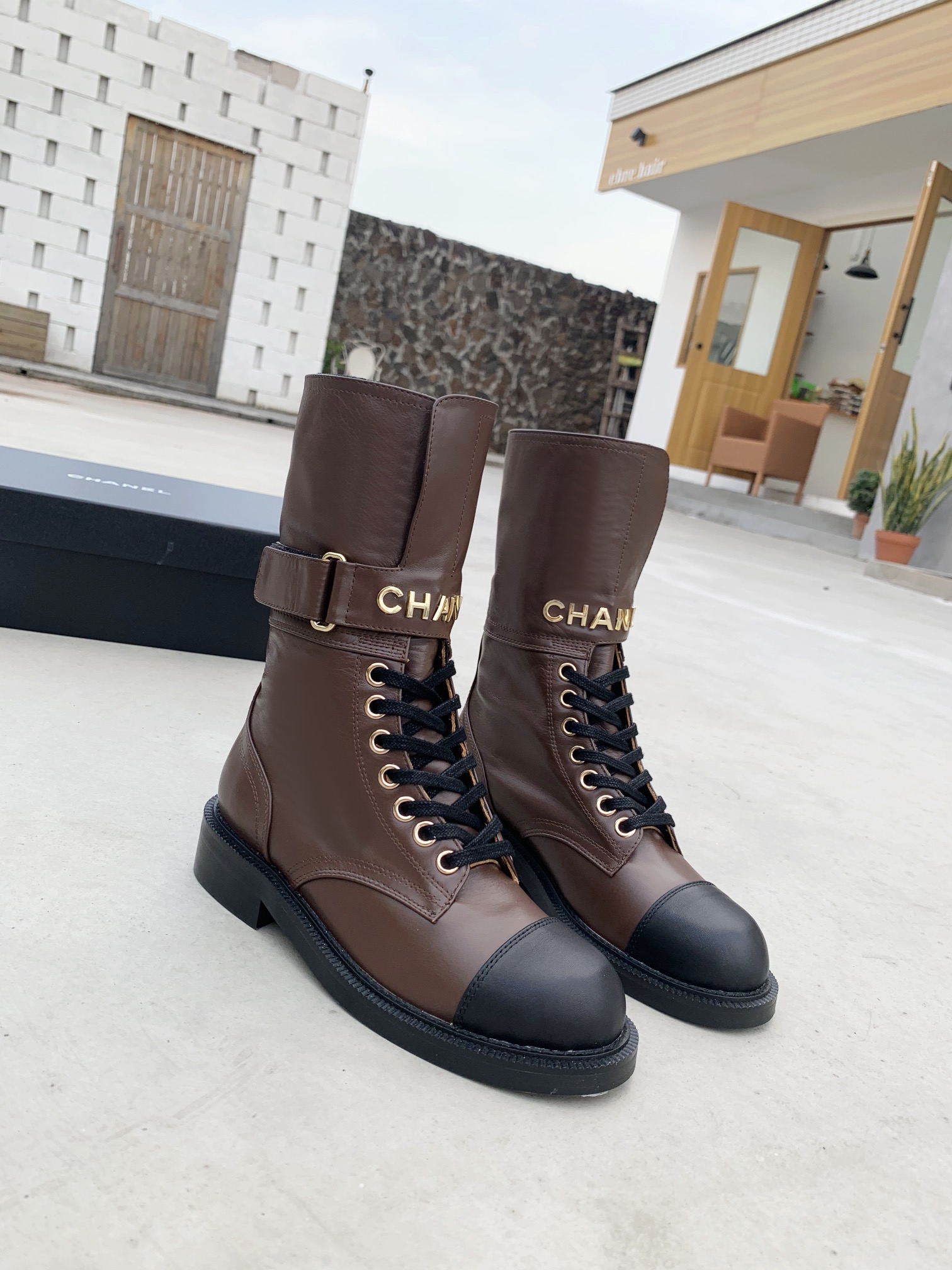 

2021 luxury designer LACE-UPS Calfskin Grosgrain women shoes, Color 7