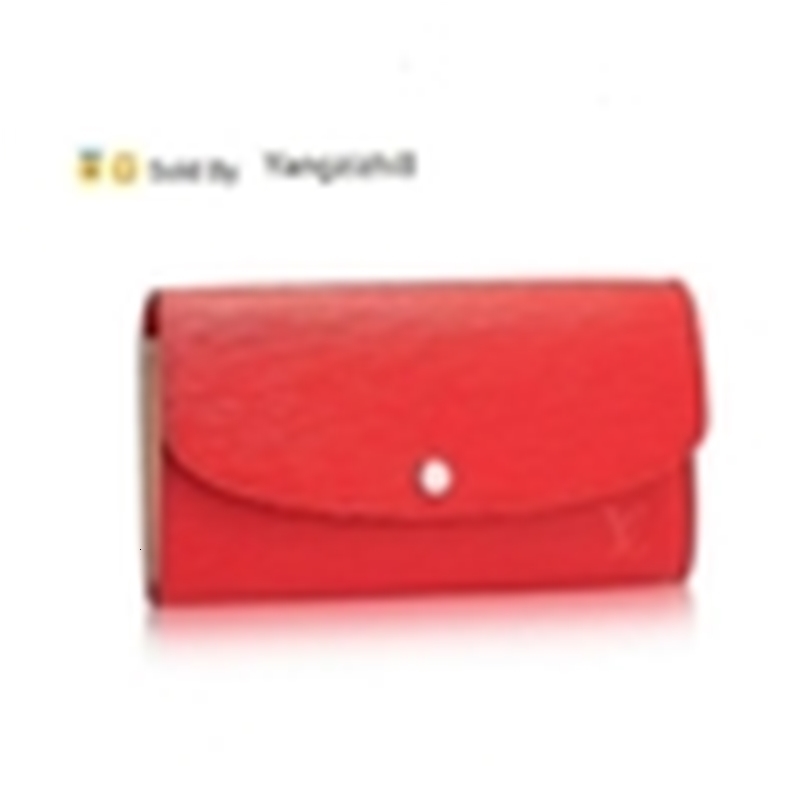 

yangzizhi8 wallet emilie m60852 2018 new women fashion shows exotic leather bags iconic bags clutches evening chain wallets purse, Black;red
