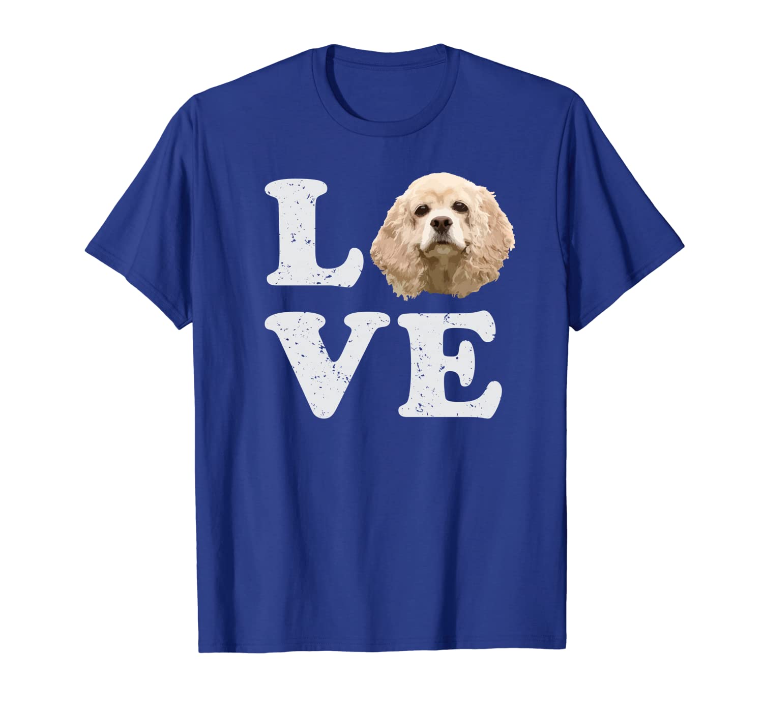 

I Love My Cocker Spaniel T-Shirt | Puppy Dog Graphic Tee, White;black