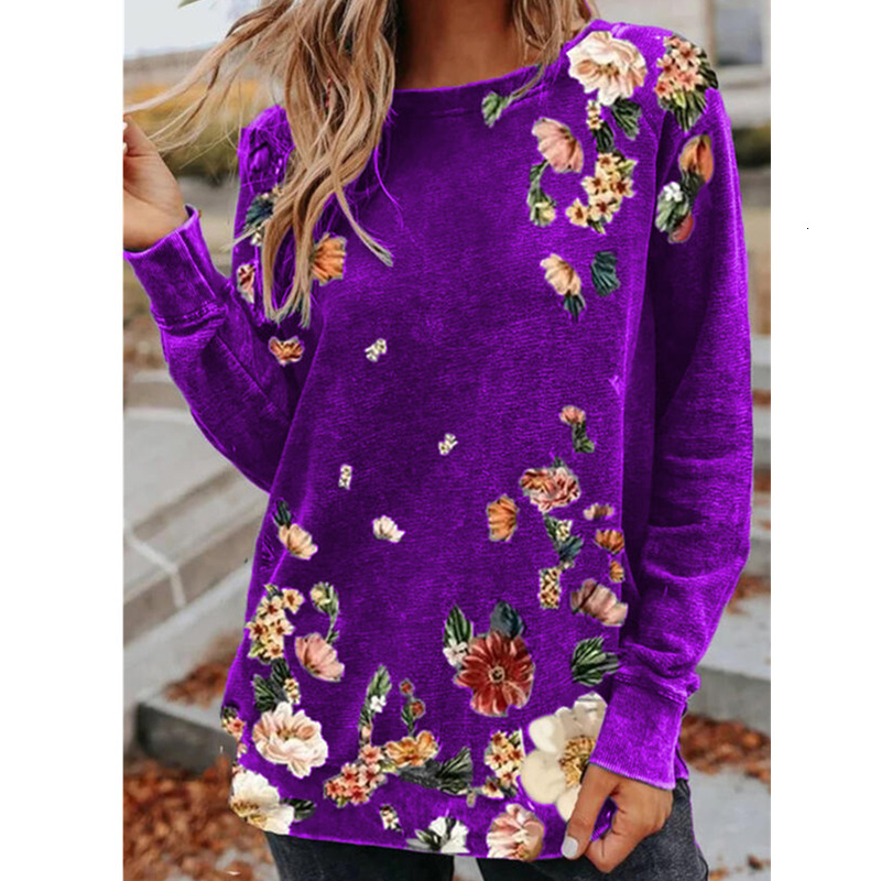 

2021 New Harajuku T-shirt Woman Tshirts O-neck Aesthetic Print Casual Oversized t Shirt Flower Graphic Tee Vintage Plus Fashion Tops 2c7m, Blue