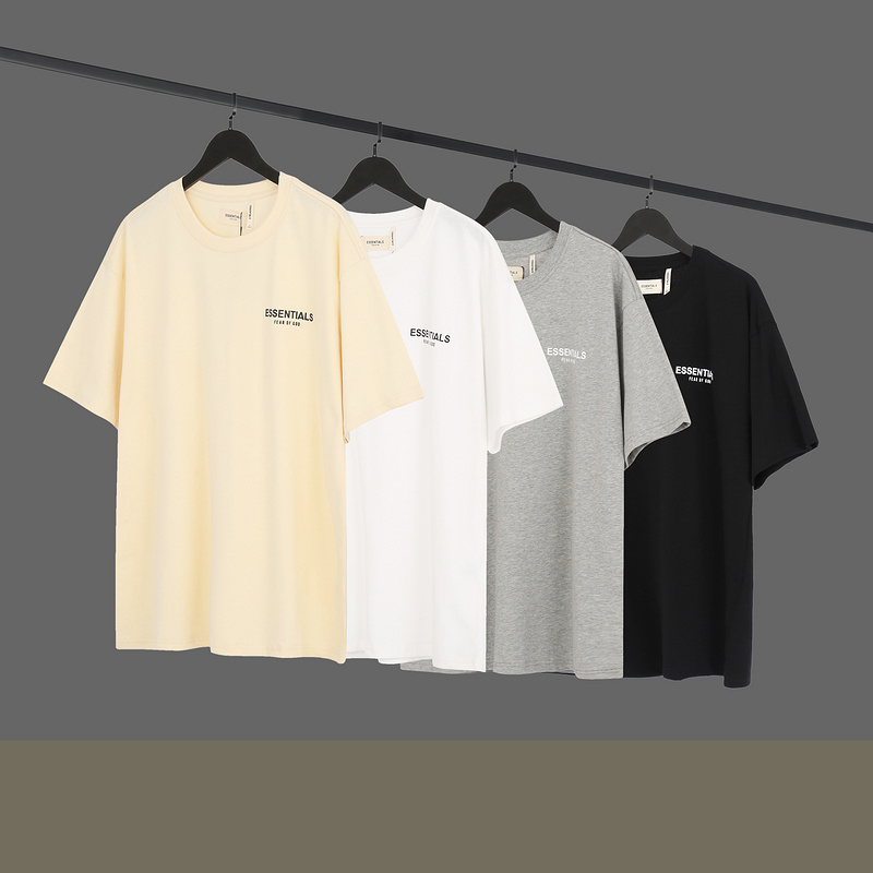 

Essentials t-shirt fear of god t shirt man bottoms men women solid color basic tops men's designer tees oversize design o-neck youth baseball streetwear hip hop tee, Contact us