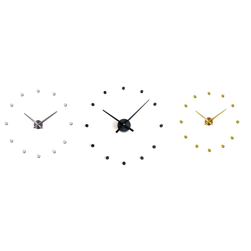 

3D DIY Dot Super Acrylic Mirror Wall Clock Home Fashion Decoration Mute Wall Sticker Clock