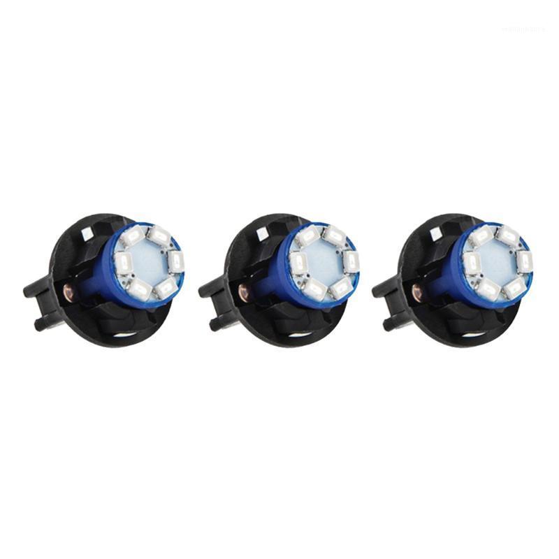 

T10 SMD 1210 6 LEDs Socket Instrument Panel Light LED Gauge Cluster Bulbs Dashboard Lamp With Holder (Blue) Emergency Lights