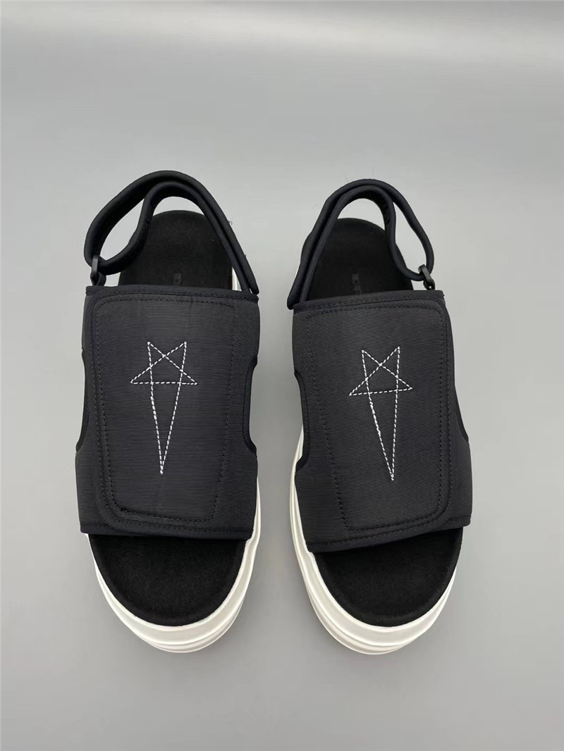 

21ss season Men Canvas Shoes Luxury Platform Boots Sneakers Casual Women Height Increasing Flats Black Sandals