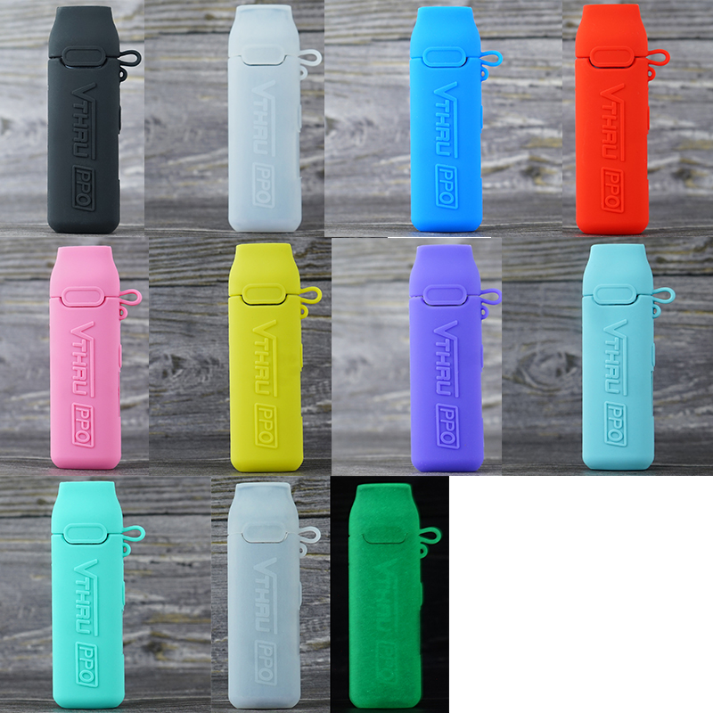 

20pcs VOOPOO V.THRU Pro Pod Silicone Case Rubber Colorful Sleeve Protective Cover Skin For V.THRU Pro Kit
