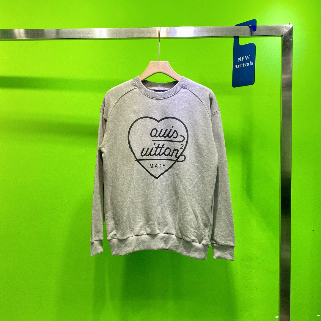 

New AOP jacquard letter knitted sweater in autumn / winter 2021acquard knitting machine e Custom jnlarged detail crew neck cotton h55h544346