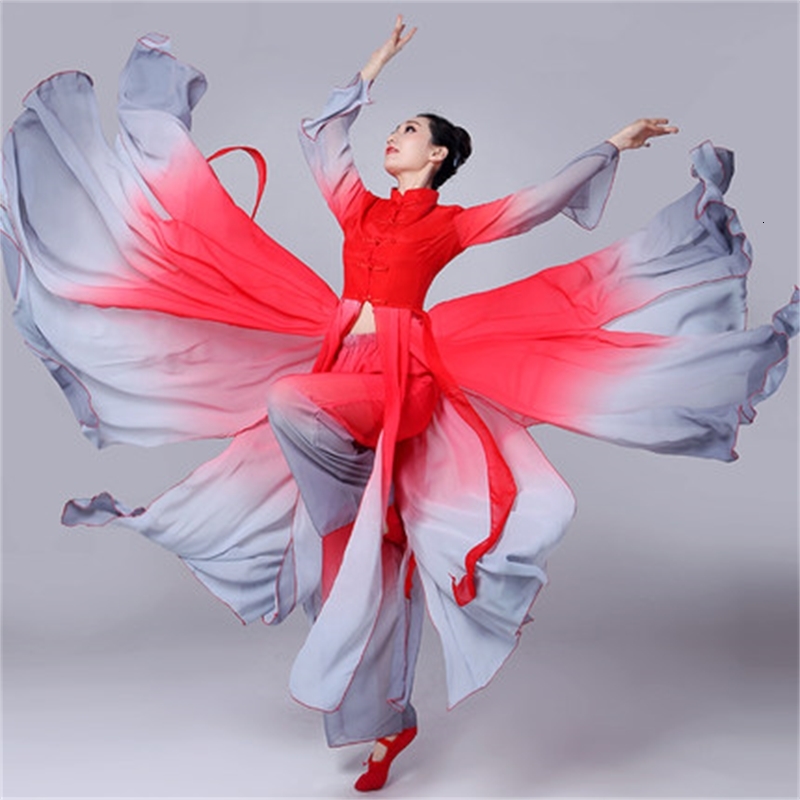 

Fresh and Elegant Chinese Style Folk New High-quality Adult Hanfu Classic Women's Dance Attire M4tn