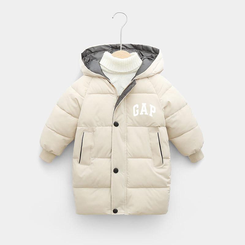 

Down Coat Brand Boys And Girls Long Children's Jacket Spring, Autumn Winter Clothing To Keep Warm 2-12 Years Old, Blue;gray