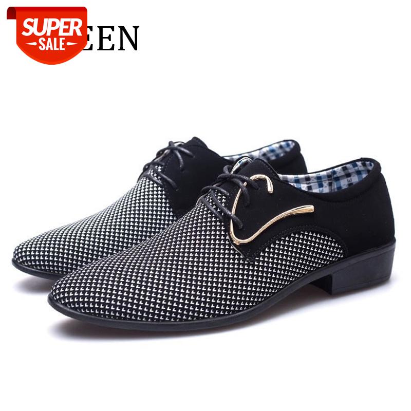 

YWEEN New Arrive Men Oxford Shoes Free Shipping Men's Dress Shoes Man Casual Plus Size 38-48 #bB2r